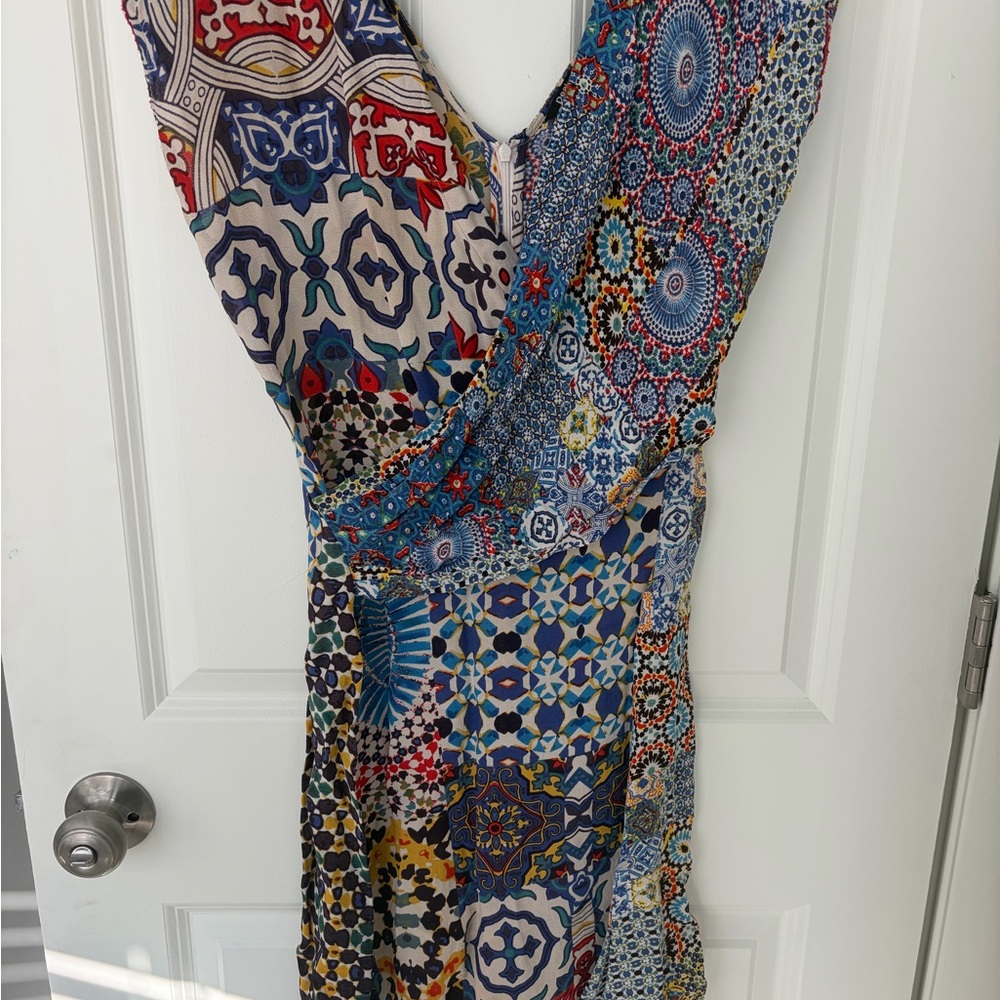 Desigual Multicolor Asymmetrical Dress